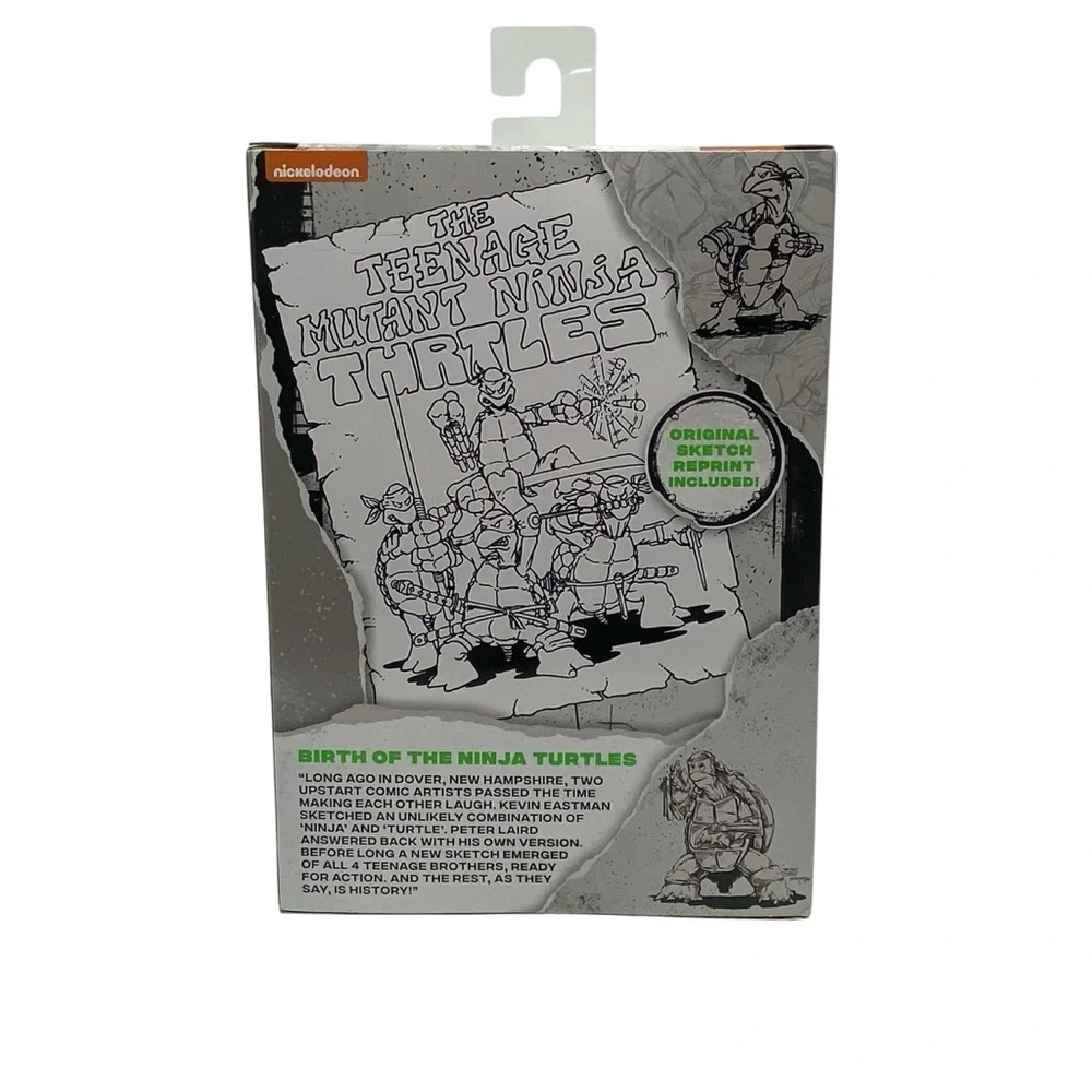 TMNT Original Sketch 4.5” Donatello Action Figure 40th Anniversary NEW‎